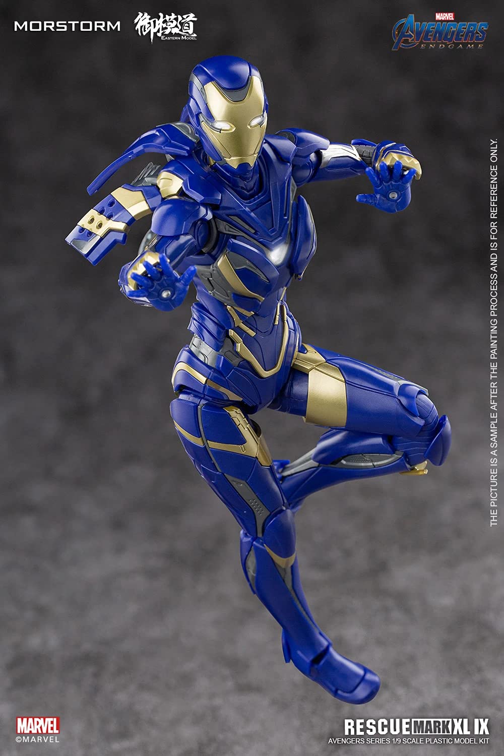 御模道 1/9 アイアンマン マーク49 レスキュー プラモデル　未組立品 Amazon.co.jp: 「愛玩具」御模道 1/9 The Avengers アイアンマン